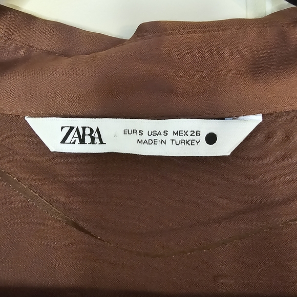 EUC Brown Blouse - Picture 3 of 3
